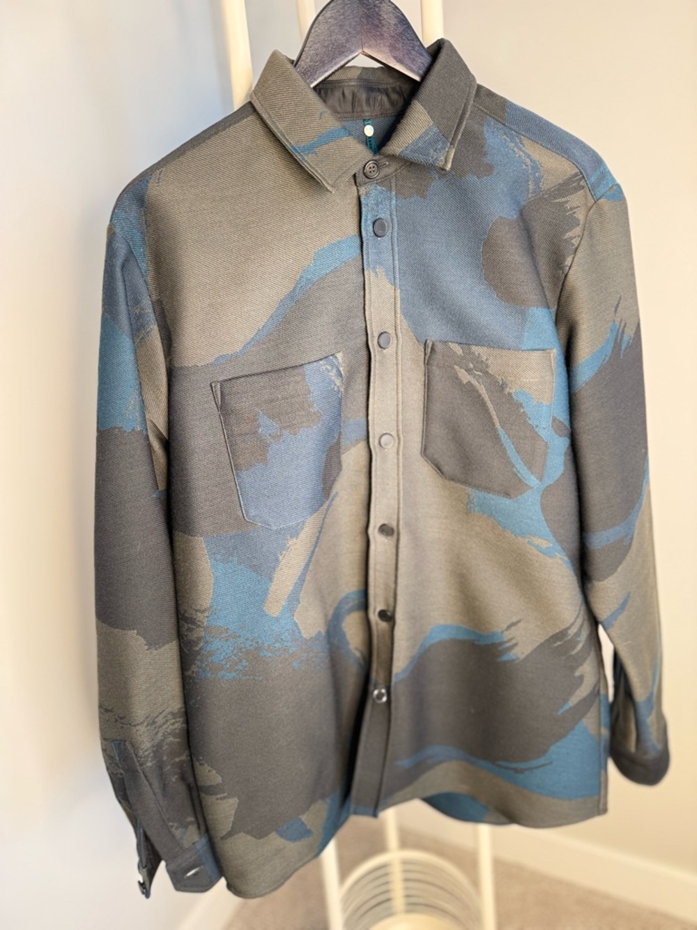 Oamc Dark Teal Tagged Garment